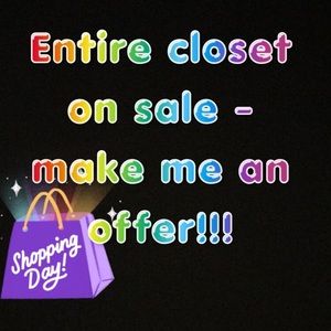 Sale!!! Clearance!!! Make an offer!!